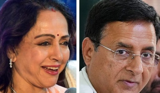 Ec Notice To Cong S Surjewala For Remarks On Hema Malini